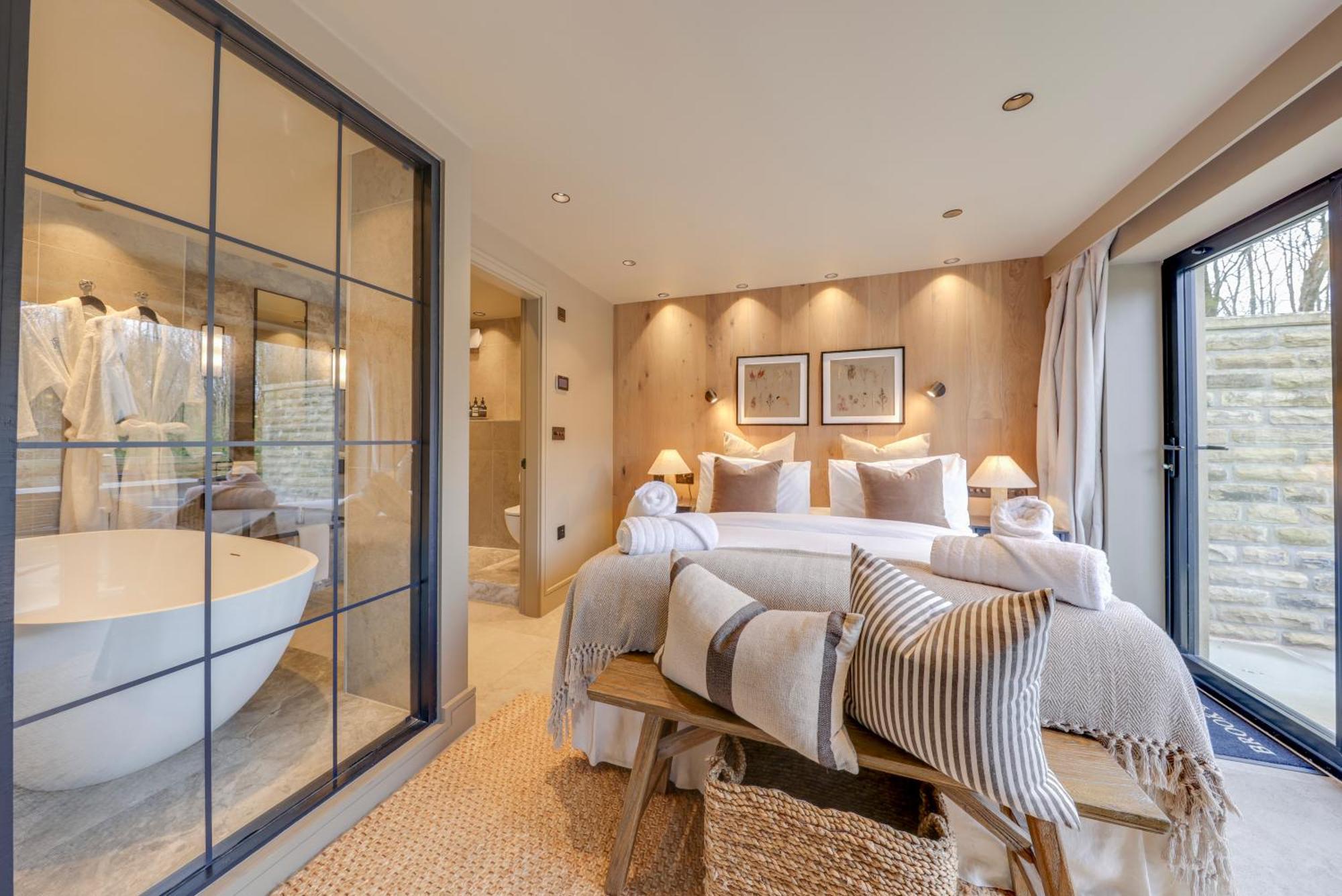 Apartments For Two In Brand New Luxury Rural Farmhouse Escape رامزبوتوم المظهر الخارجي الصورة
